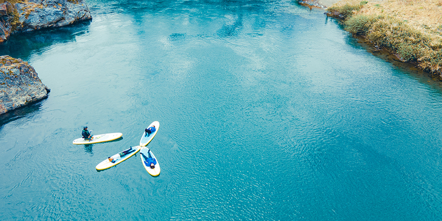 春の長良川と調和する「SUP」×「テントサウナ」体験のアイキャッチ画像
